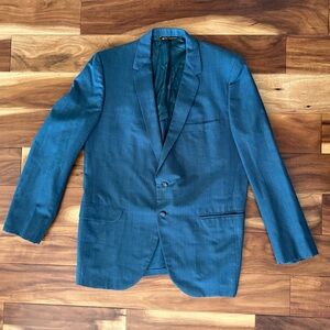 Botany 500 Pure Virgin Wool Blue Blazer size 44